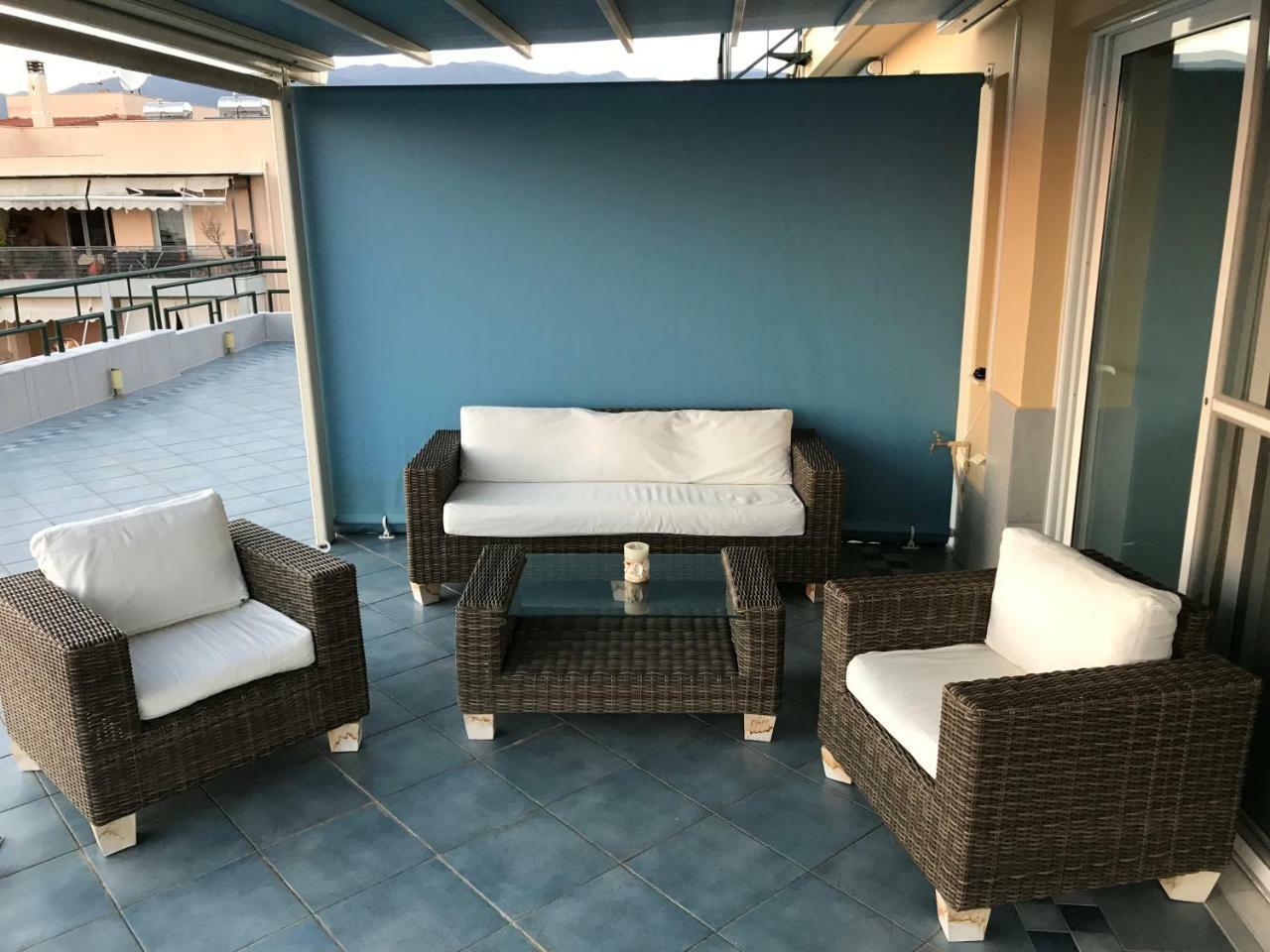 Tg Kalamata Beach Studio With Sea View Terrace公寓 外观 照片