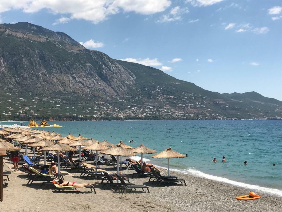 Tg Kalamata Beach Studio With Sea View Terrace公寓 外观 照片